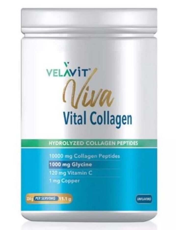 Velavit Viva Vital Collagen Toz Takviye Edici Gıda 334g
