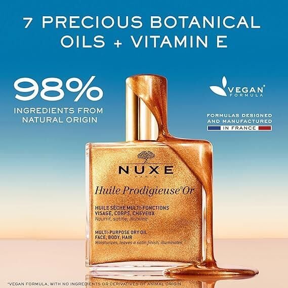 Nuxe Huile Prodigieuse Or Altın Parıltılı Kuru Yağ 100 ml