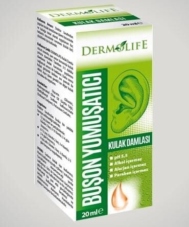 Dermolife Buşon Yumuşatıcı Kulak Damlası 20 ml