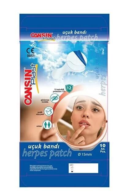 Cansin Plast Uçuk Bandı 10 Adet