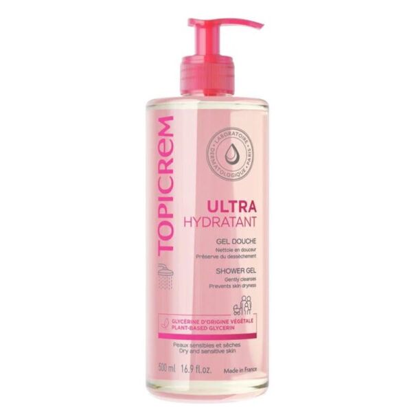 Topicrem Ultra Hydratant Shower Gel 500ml | Vücut Temizleme Jeli