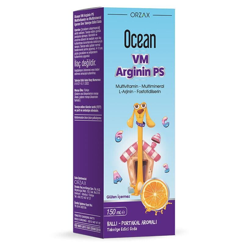 Orzax Ocean VM Arginin PS 150 ml