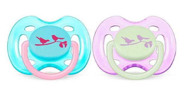 Philips Avent Yalancı Emzik Freeflow Hava Delikli Kız | 0-6 Ay, 2 Adet