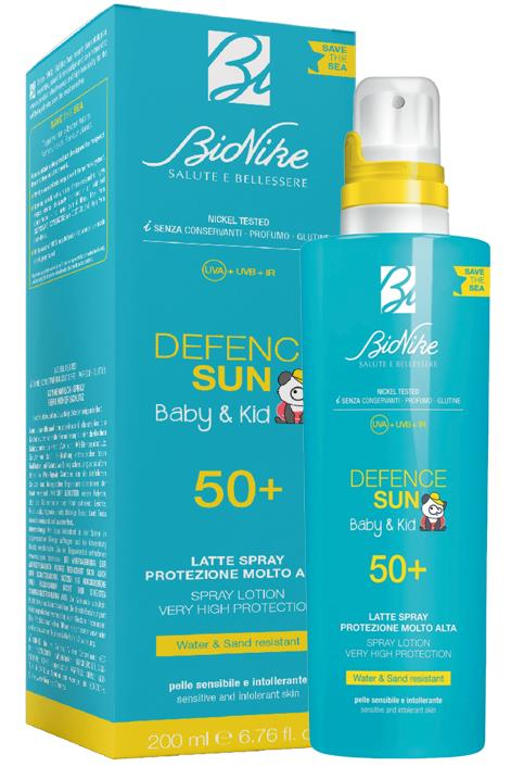 Bionike Sun Defence Baby & Kid Spray Spf50+ 200 ml