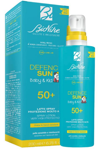 Bionike Sun Defence Baby & Kid Spray Spf50+ 200 ml