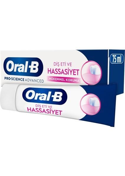 Oral-B Pro Science Advanced Diş Eti ve Hassasiyet Mükemmel Koruma Diş Macunu 75 ml