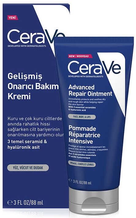 CeraVe Gelişmiş Onarıcı Bakım Kremi 88ml | Advanced Repair Ointment