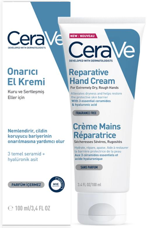 CeraVe Reparative Hand Cream 100ml | Onarıcı El Kremi