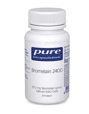 Pure Encapsulations Bromelain 2400 60 Kapsül