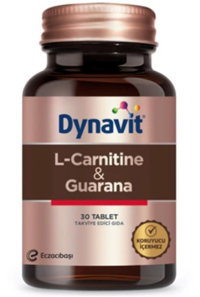 Dynavit L-Carnitine Guarana 30 Tablet