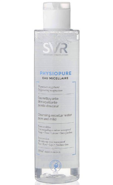 SVR Physiopure Cleansing Micellar Water 200ml | Makyaj Temizleyici
