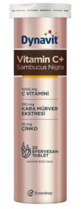 Dynavit Vitamin C Sambucus Nigra Effervesan 20 Tablet
