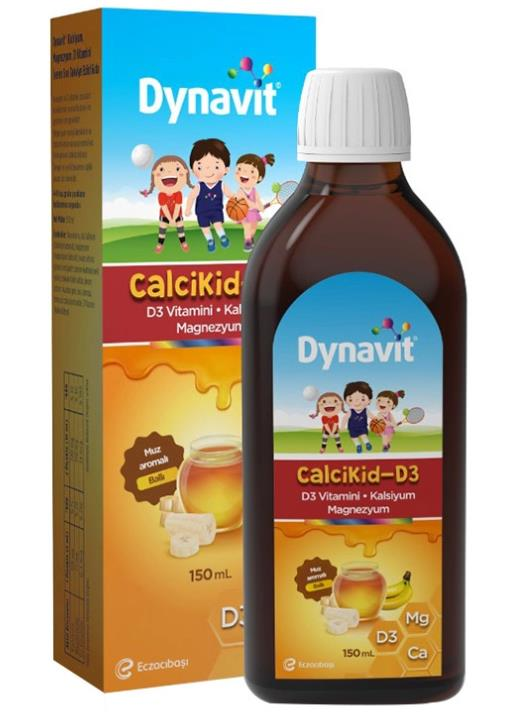 Dynavit CalciKid D3 Şurup 150ml