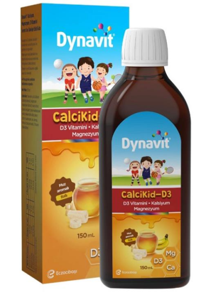 Dynavit CalciKid D3 Şurup 150ml