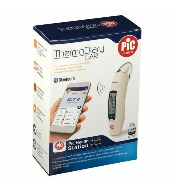 Pic Solution Thermodiary Head Bluetooth | Temassız Alından Ateş Ölçer