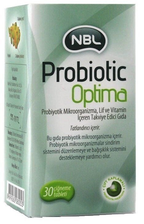 Nbl Probiotic Optima Çiğneme Tableti 30 Tablet