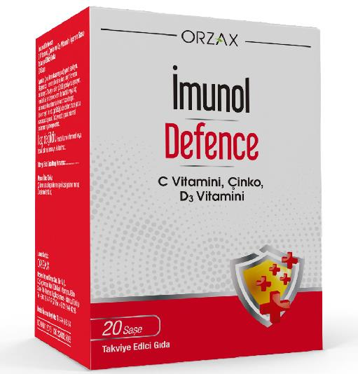 Orzax İmunol Defence 20 Saşe