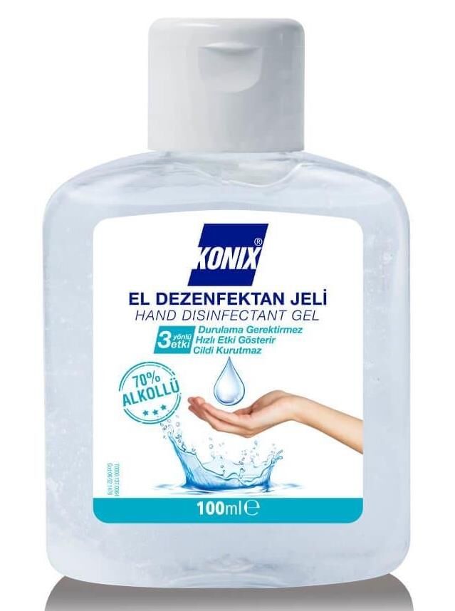 Konix Antiseptik Solisyon Jel 100 ml