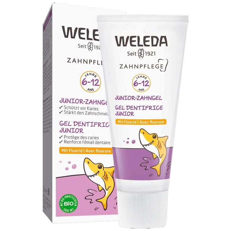 Weleda çocuklar için florürlü doğal diş macunu