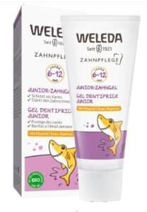 Weleda çocuklar için florürlü doğal diş macunu
