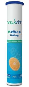 Velavit V-Effer C 1000mg Effervesan 20 Tablet