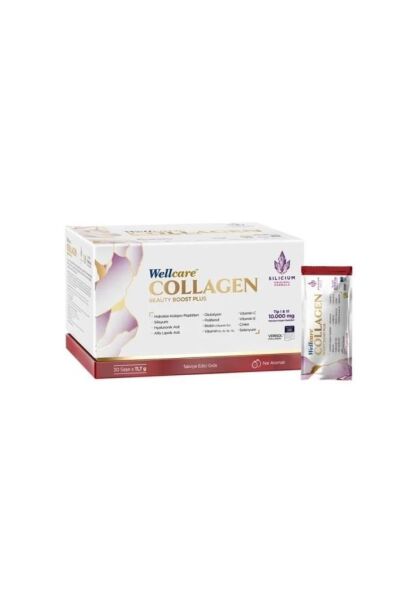 Wellcare Collagen Beauty Boost Plus 30 Saşe | Nar Aromalı