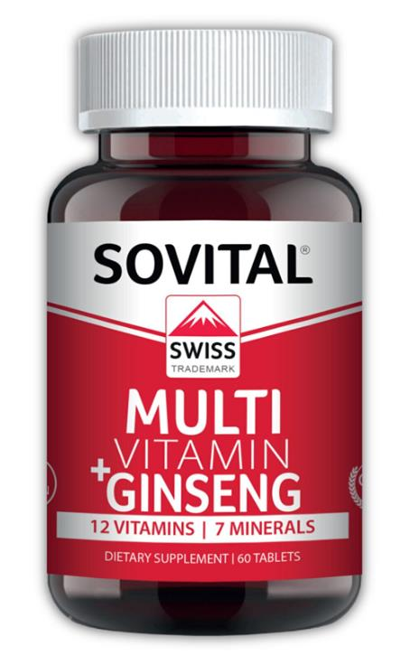 Sovital Multivitamin Ginseng 60 Tablet