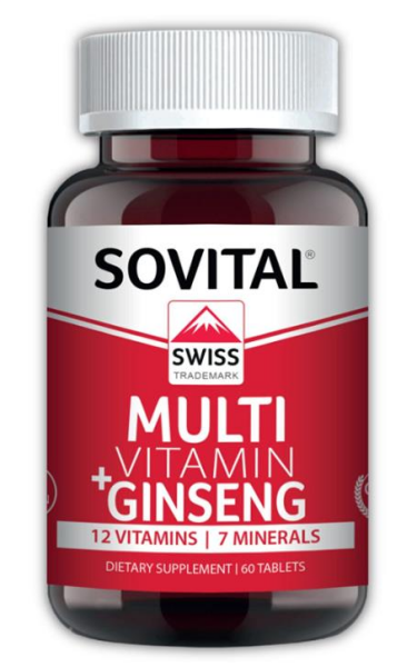 Sovital Multivitamin Ginseng 60 Tablet