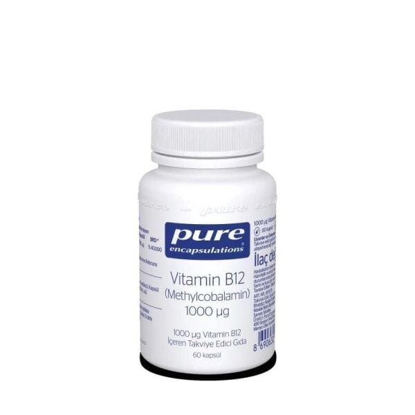 Pure Encapsulations Vitamin B12 1000mcg 30 Kapsül
