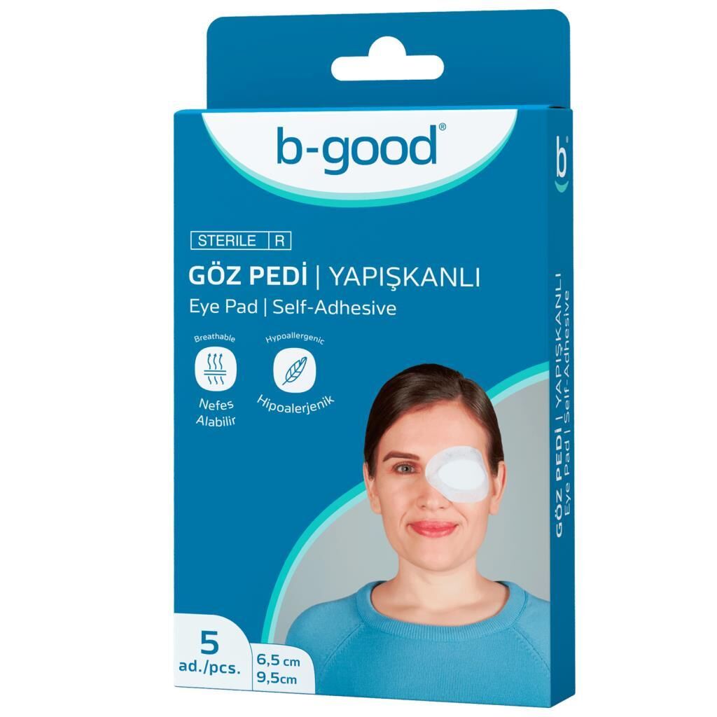 B-Good Göz Pedi Yapışkanlı 65x95mm 5 Adet