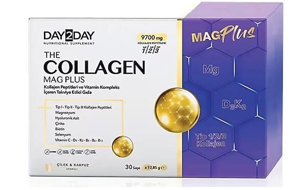 Day2Day The Collagen Mag Plus 30 Saşe