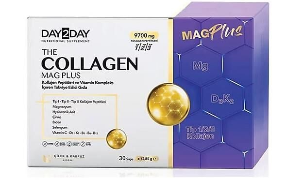 Day2Day The Collagen Mag Plus 30 Saşe