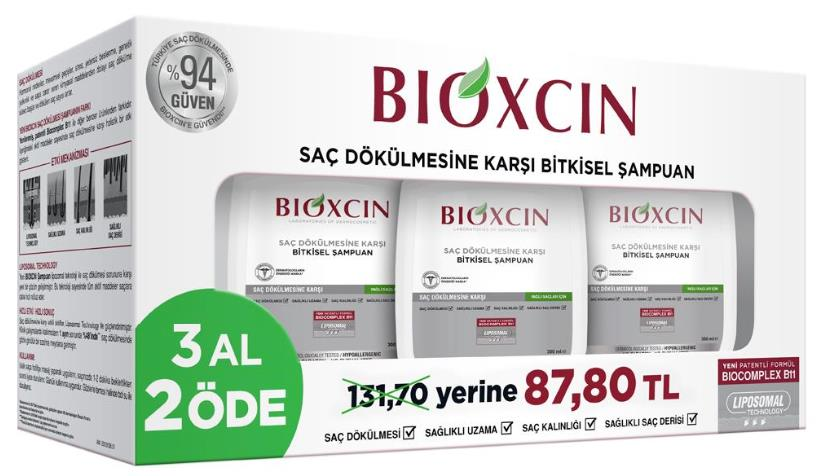 Bioxcin Genesis Yağlı Saçlara Özel Şampuan 300ml | 3 Al 2 Öde