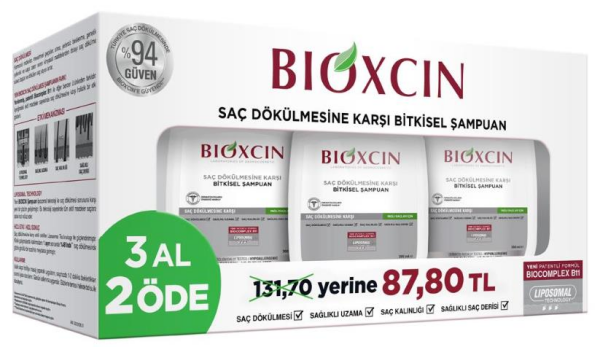 Bioxcin Genesis Yağlı Saçlara Özel Şampuan 300ml | 3 Al 2 Öde