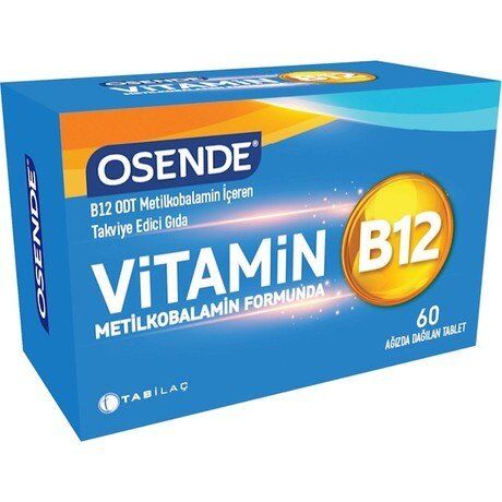 Osende Vitamin B12 60 Tablet