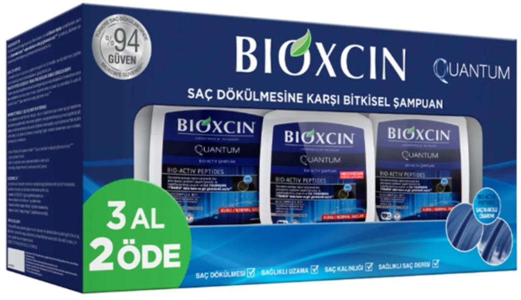 Bioxcin Quantum Kuru Normal Saçlara Özel Şampuan 3 Al 2 Öde