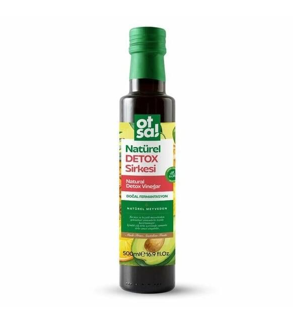 Otsa Natürel Detox Sirkesi 500 ml | Doğal Fermantasyon
