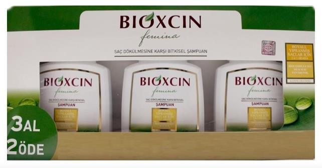 Bioxcin Femina Boyalı Yıpranmış Saçlara Özel Şampuan 300ml | 3 Al 2 Öde