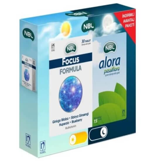 Nbl Focus Formula 30 Tablet ve Alora Pasiflora 30 Tablet