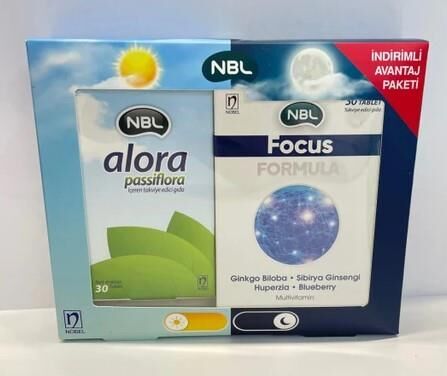 Nbl Focus Formula 30 Tablet ve Alora Pasiflora 30 Tablet