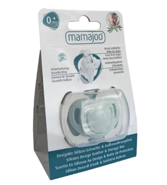 Mamajoo Yalancı Emzik Saklama Kutulu 0 Ay+ | Yeşil