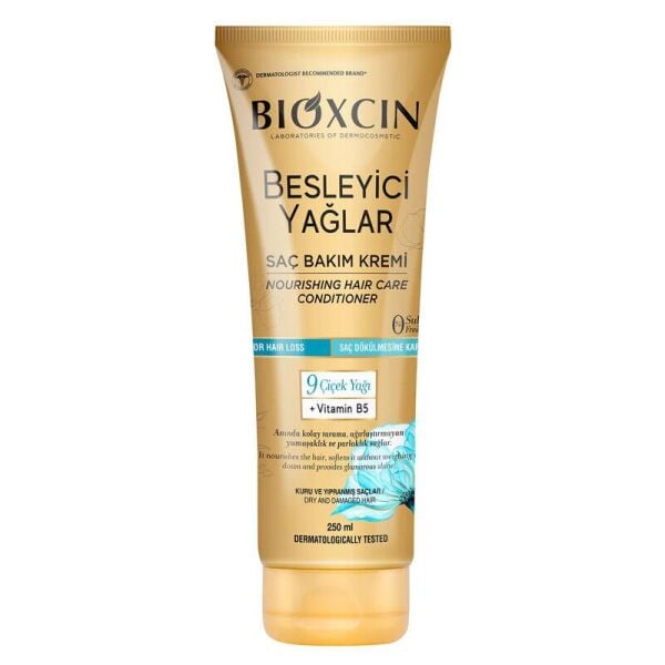 Bioxcin Besleyici Yağlar Saç Bakım Kremi 250 ml | Kuru ve Yıpranmış Saçlar