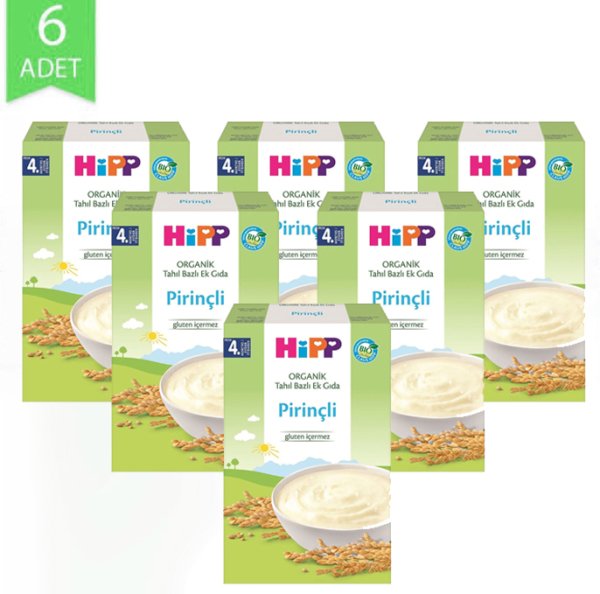 Hipp Organik Ek Gıda Pirinç 200gr | 6 Adet
