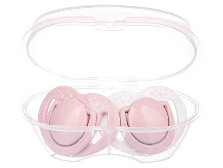 Mamajoo Yalancı Emzik Saklama Kutulu 0 Ay+ | Pembe