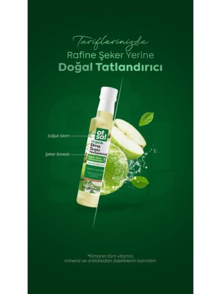 Otsa Organik Elma Suyu 340 g