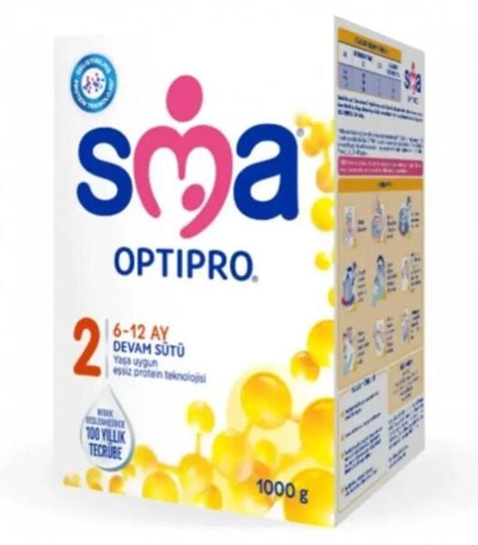 SMA OptiPro 2 1000gr | 6-12 Ay Bebek Devam Sütü