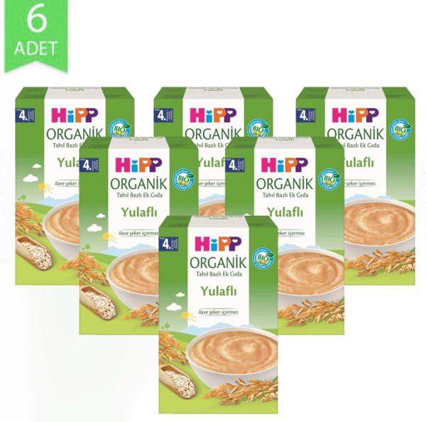 Hipp Organik Ek Gıda Yulaflı 200gr | 6 Adet