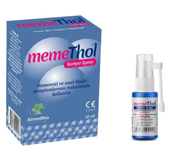 Memethol Bariyer Sprey 10ml