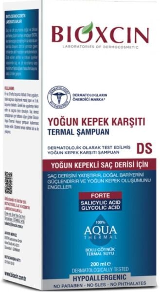 Bioxcin Aqua Thermal Yoğun Kepek Karşıtı DS Şampuan 200ml