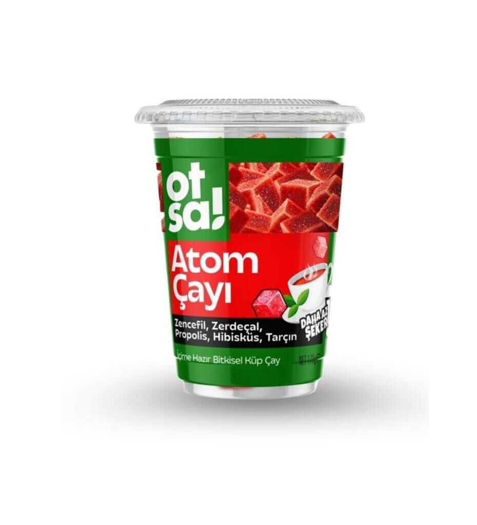 Otsa Atom Çayı 170 g | İçime Hazır Bitkisel Küp Çay